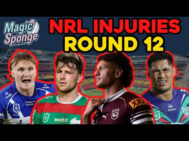 The Magic Sponge Podcast - NRL Round 12 Injuries + Origin preview & SuperCoach regrets!