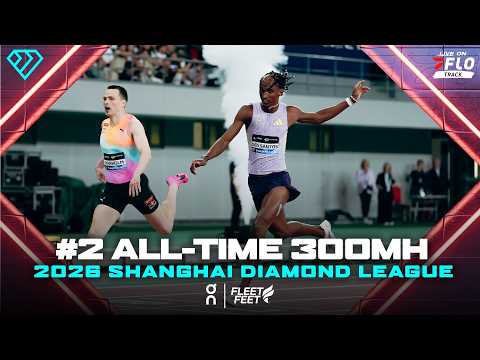 Warholm vs. Dos Santos in Crazy 300mH Upset | 2026 Shanghai Diamond League Race Video