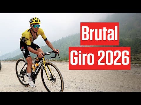 The Brutal Giro d'Italia 2026 Route Is Here