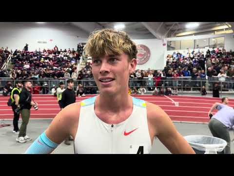 SAM RUTHE 3:48.88 AGE-16 WORLD RECORD AT BU TERRIER CLASSIC
