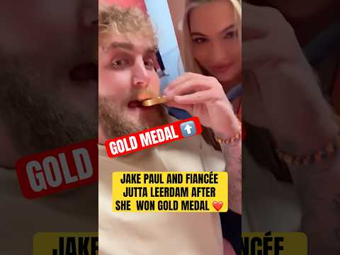 What a moment for Jake Paul and Jutta Leerdam ❤️🙌