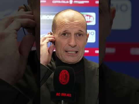 Allegri's take on the Lazio defeat in Coppa Italia | #shorts