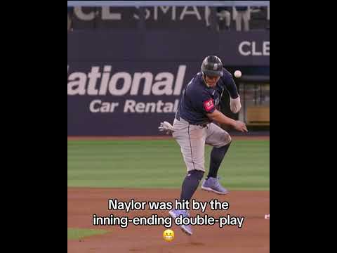 Umpires ruled that Naylor intentionally got in the way of the throw 😅