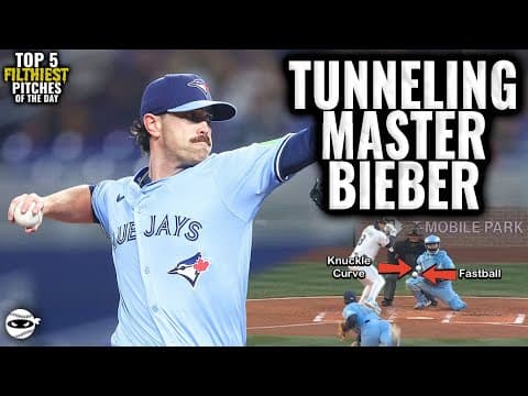 How Shane Bieber BREAKS hitters BRAINS!