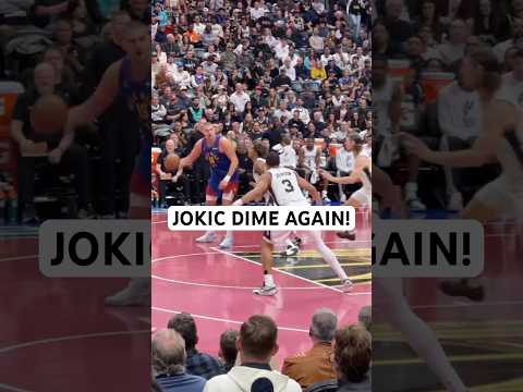 Jokic is just having fun