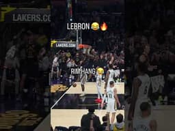 LeBron made it work 😂 (via @lakersalldayeveryday/IG)