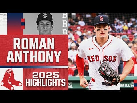 Roman Anthony makes an INSTANT IMPACT with the Red Sox! 👀 (2025 rookie season highlight)