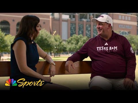 Mike Elko discusses his path from Notre Dame to Texas A&M (FULL INTERVIEW) | NBC Sports