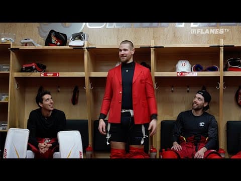 A big game for the Big Man! Klapka earns the Red Blazer after a monster night