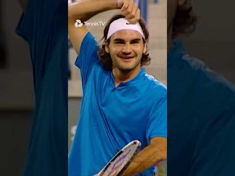 Federer & Agassi With The Trash Talk 😤 💇