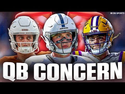 Can These College Football Quarterbacks Save Their NFL Draft Stocks or Is It Too Late?😬