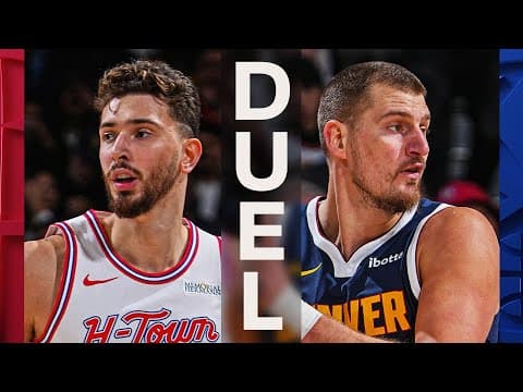 EPIC DUEL: Şengün (33 PTS, 10 AST & 10 REB) & Jokić's (39 PTS, 15 REB & 10 AST) | December 15, 2025