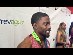 Trayvon Bromell proud to still be making teams more than a decade apart
