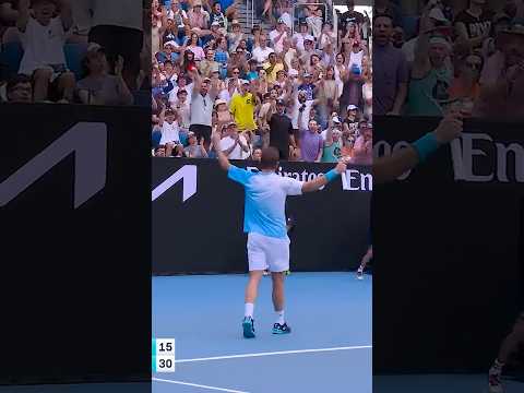 ROCKET of a forehand! 🤯