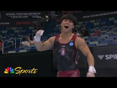 Asher Hong holds historic Day 1 lead at U.S. Gymnastics Championships | NBC Sports