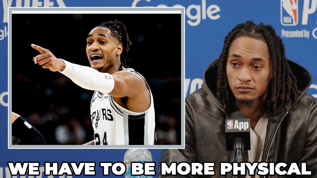 Devin Vassell on Being More Physical and Aggressive During the Playoff Series