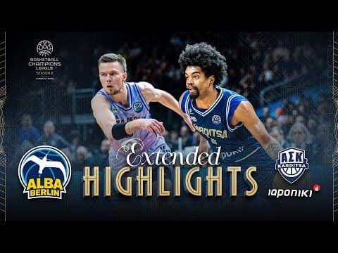 ALBA BERLIN v Karditsa Iaponiki | Round of 16 | Full Game Highlights | #BasketballCL 2025-26