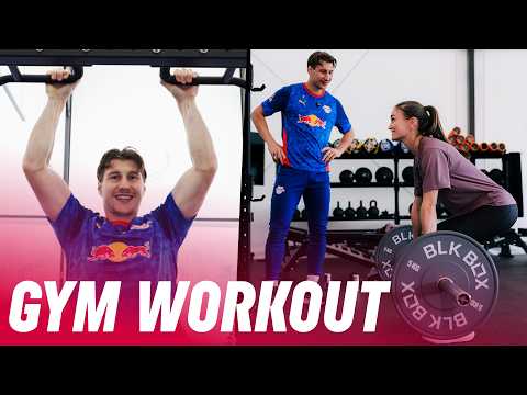 Reporter Clara takes on Willi Orban's fitness drills 😳💪