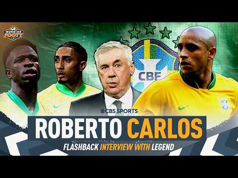 Brazil LEGEND Roberto Carlos on new generation | Chats Carlo Ancelotti as national team coach 🧐 | MF