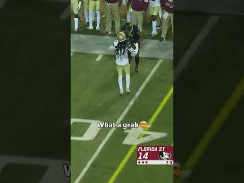 Hands like glue 🥶 #wakeforest #accfootball #collegefootball #ncaafootball #football #sports