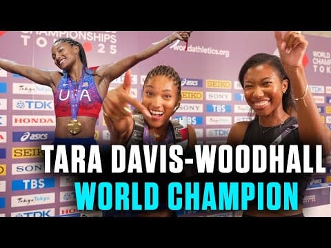 Tara Davis-Woodhall on Winning Her First World Title & What She’ll Name Her Gold Medal!