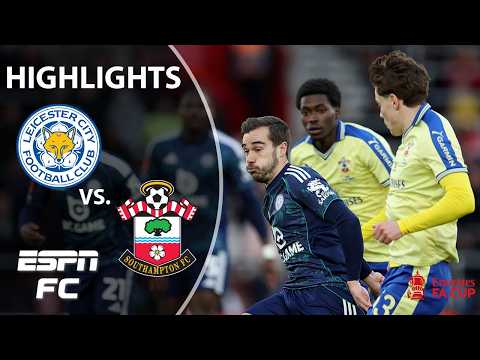 Leicester City vs. Southampton | FA Cup Highlights | ESPN FC
