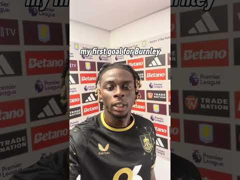 Lesley with a message of appreciation for our travelling fans today 💜 #football #burnleyfc