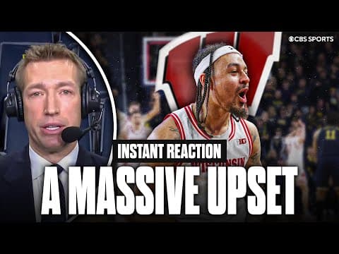 Wisconsin STUNS Undefeated No. 2 Michigan | Can the Badgers compete for a National TItle? 👀