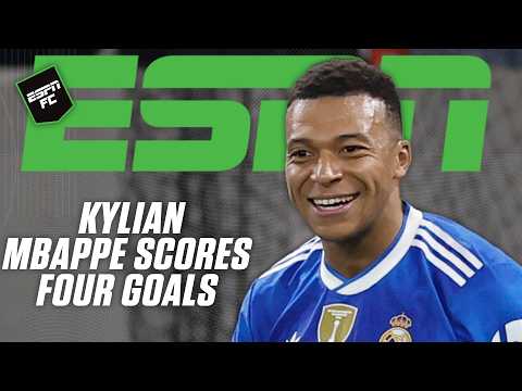 MBAPPE SCORES 4️⃣ GOALS 😱 + Why the Vini Jr.-Xabi dynamic can MAKE OR BREAK Real Madrid 👀 | ESPN FC