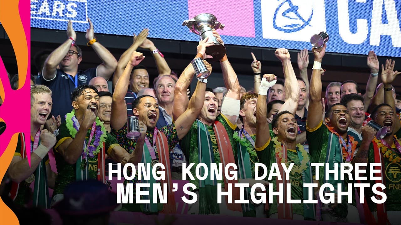 South Africa make HISTORY in Hong Kong! 🇿🇦 | HSBC SVNS Hong Kong 2026 | Day Three Men's Highlights