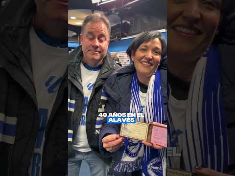 Historia de un abono antiguo del Deportivo Alavés #alaves #futbol #shorts