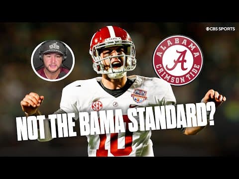 Former Alabama QB A.J. McCarron speaks on the Crimson Tide getting back to playing the Bama way