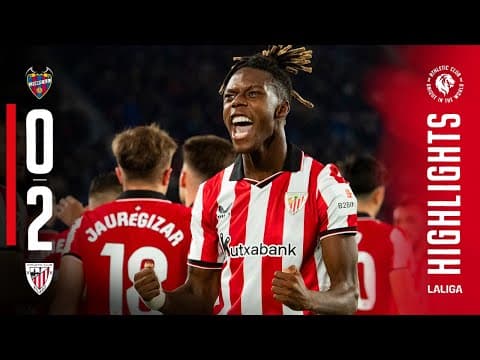 RESUMEN | Levante UD 0-2 Athletic Club | J14 LaLiga EA Sports