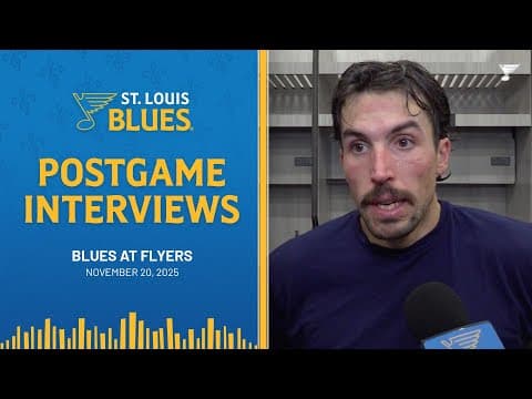 Nov. 20: Postgame Interviews