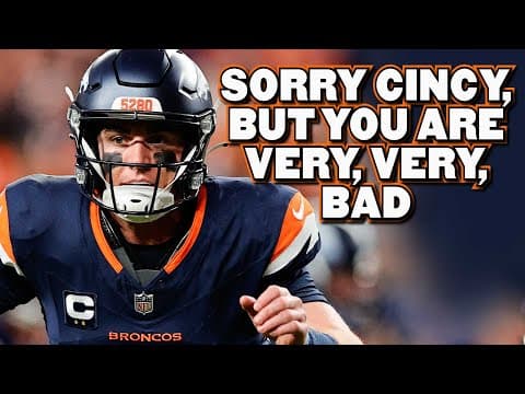 Broncos vs Bengals: Postgame Recap or whatever