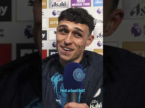 PHIL FODEN'S 100TH CITY GOAL CONTRIBUTION | HE JOINS AGUERO, D.SILVA, STERLING, DE BRUYNE & HAALAND