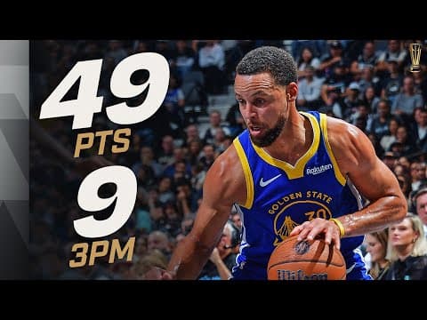 Steph Curry GOES OFF For 49-PTS vs Spurs | November 14, 2025