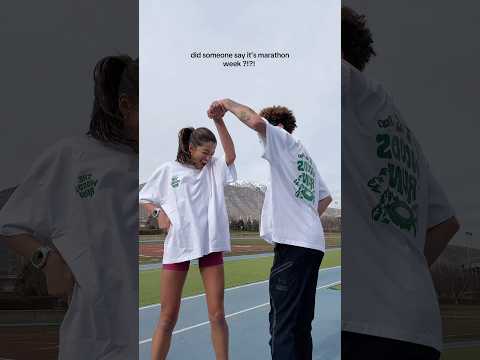 the vibes we’re bringing to my mara debut !! last workout donee 3xmi @ 5:33 (3:27/km)