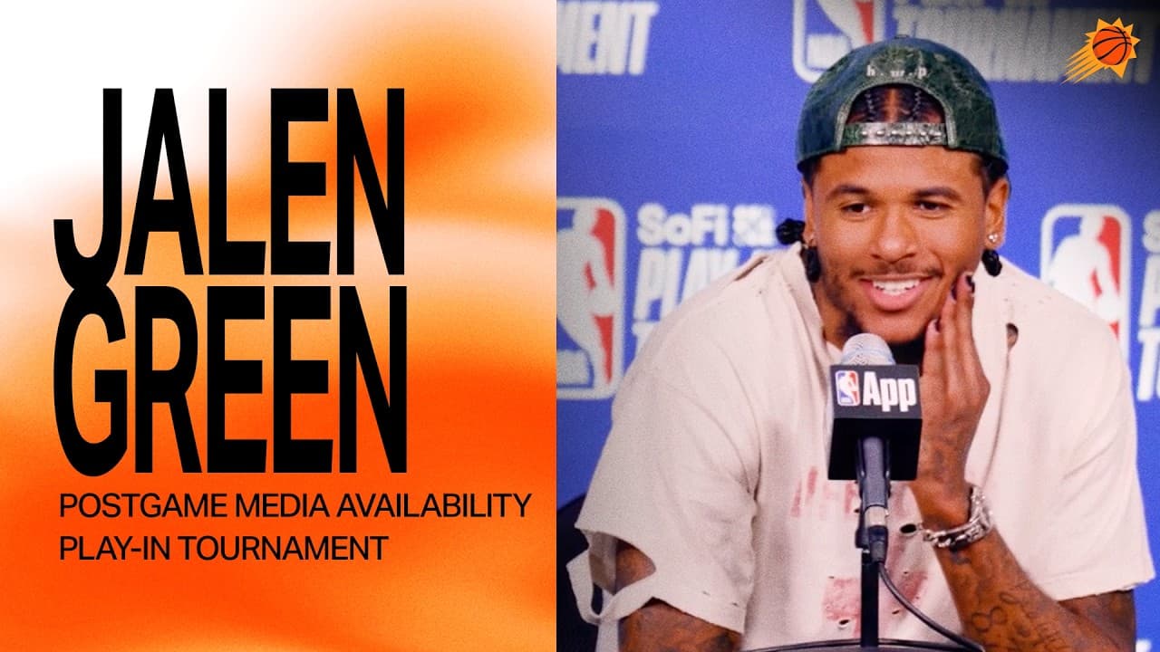 Jalen Green Postgame Media Availability | Phoenix Suns | 4-17-26