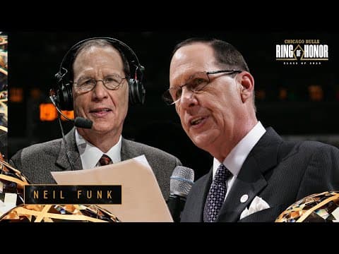 The Voice: Neil Funk's Journey to the Chicago Bulls Ring of Honor