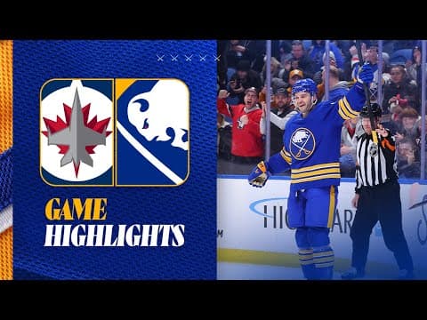 Josh Norris Scores Two In Return To Lineup! | Buffalo Sabres 5-1 Win Over Winnipeg Jets | Highlights