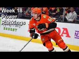 NHL Power Rankings, February 28th Edition