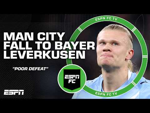 'POOR DEFEAT' 🗣️ Craig Burley on Manchester City's loss to Bayer Leverkusen in UCL | ESPN FC