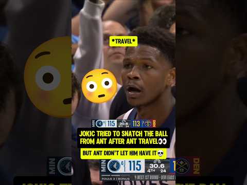 Refs actually called a travel in the CLUTCH?😯