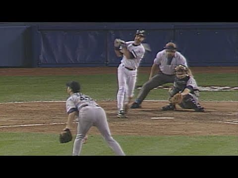 ABSOLUTE CHAOS! Don Mattingly with the BIGGEST home run of his CAREER! (1995 ALDS Game 2)