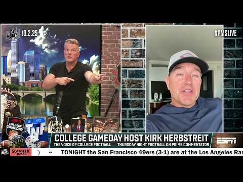 Kirk Herbstreit's interview is SO ELECTRIC that Pat's POWER GOES OUT! ⚡️ | The Pat McAfee Show