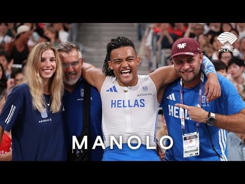 The Pole Vault Family - Manolo Karalis | World Athletics Championships Tokyo 25
