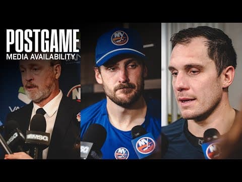New York Islanders Postgame Availability | 10/28/25