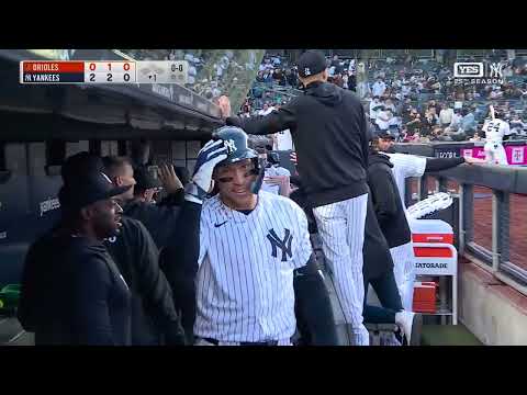 A JUDGIAN BLAST! 💥 Aaron Judge crushes a two-run home run in the bottom of the 1st inning! 🫡