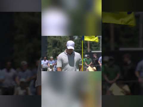 Brooks Koepka chips it in for eagle! 🦅